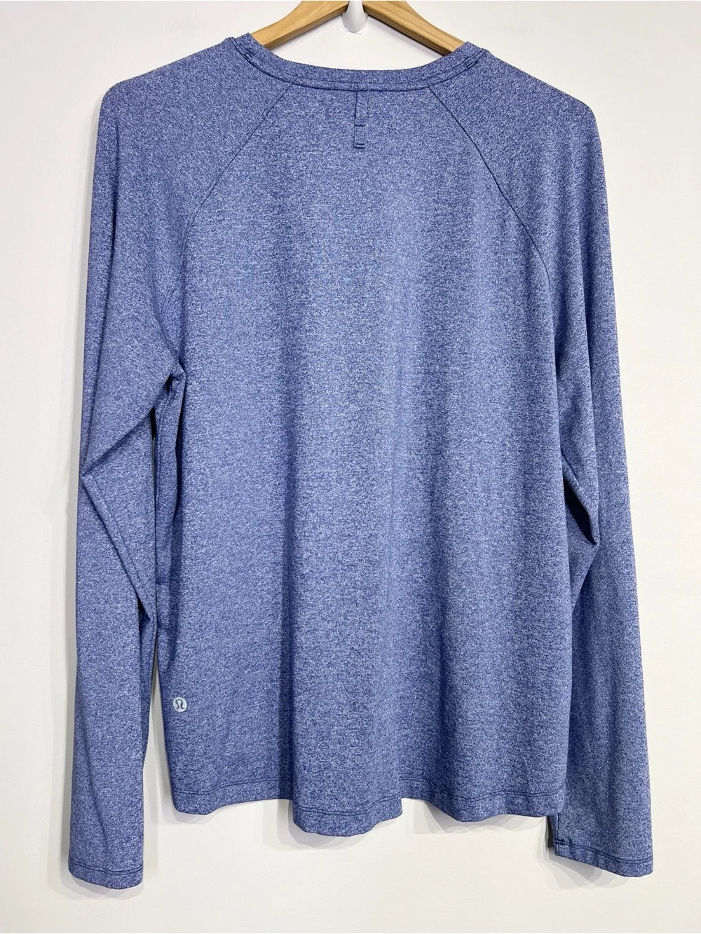 Lululemon License to Train Classic-Fit Long-Sleeve Shirt Heathered True Navy